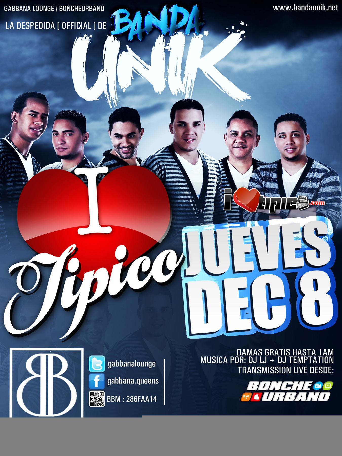 I LOVE TIPICO EN GABBANA LOUNGE IC 8 copy