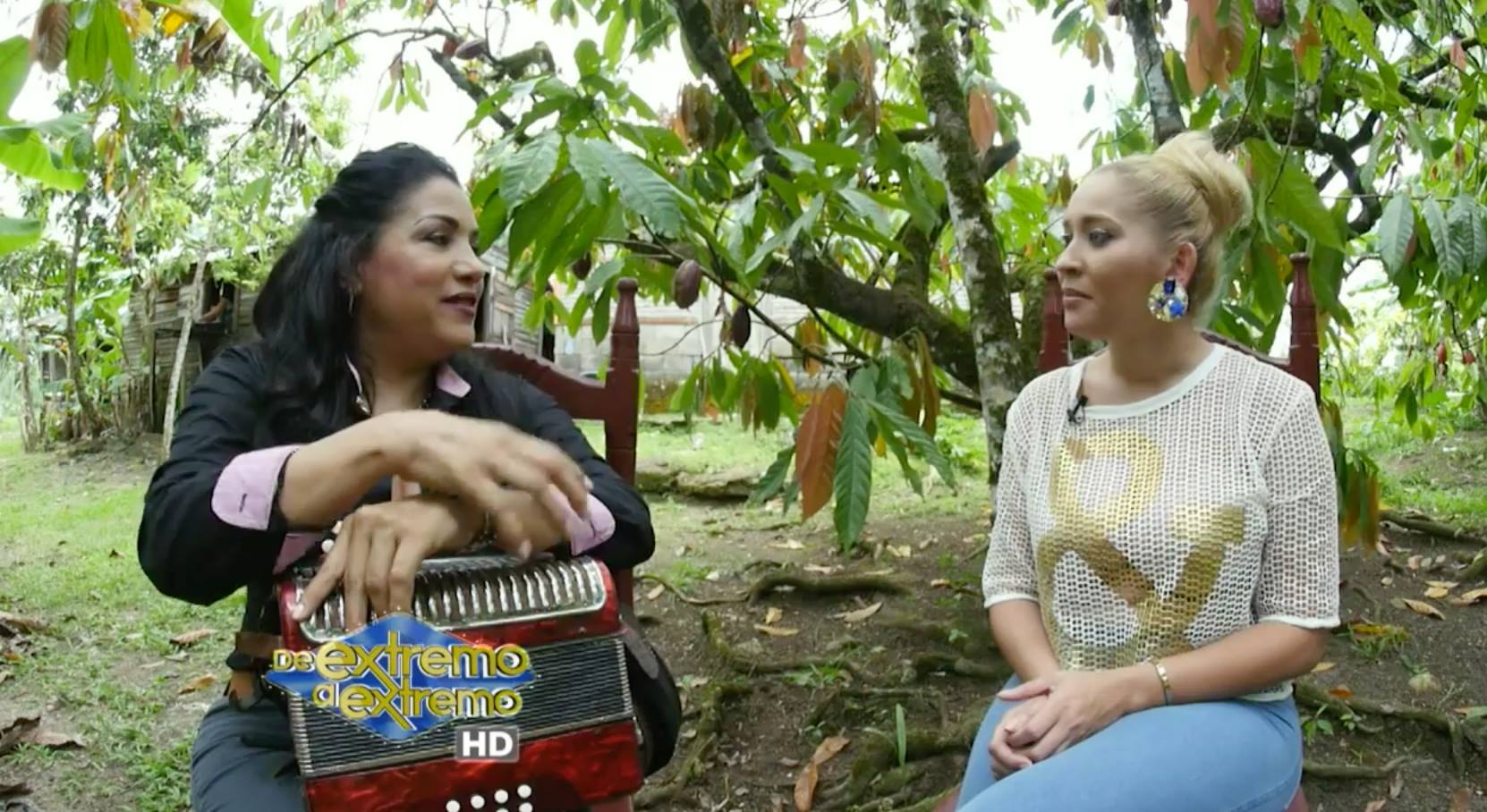 Maria Diaz en Famosos al Extremo 2015
