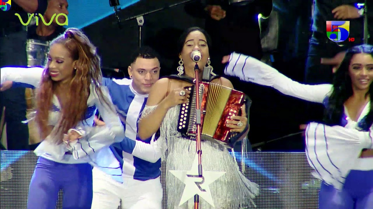 Raquel Arias Fiesta Fin de año Grupo Telemicro 2019