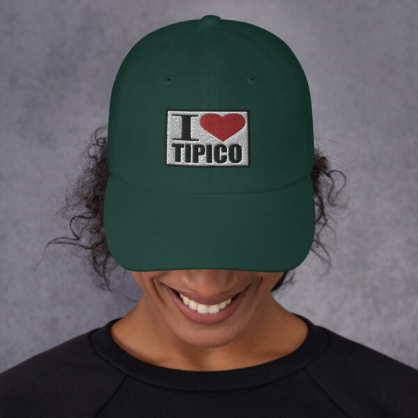 Gorra I Love Tipico verde oscuro, I Love Tipico Hat Spruce